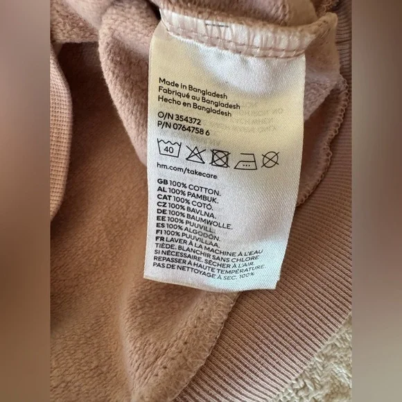 Hand Embroidered “Homemade Rolls” Crewneck Cotton 2T - Picture 5 of 6